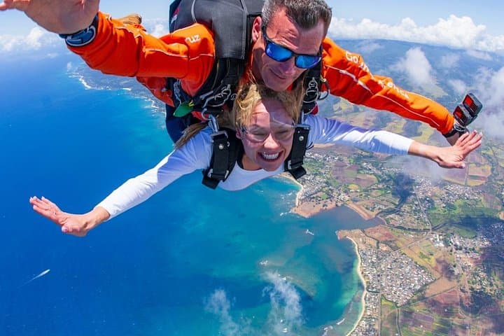 North Shore Tandem Skydive with GoJump (tour photo)
